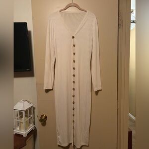 Women’s long cardigan size large
